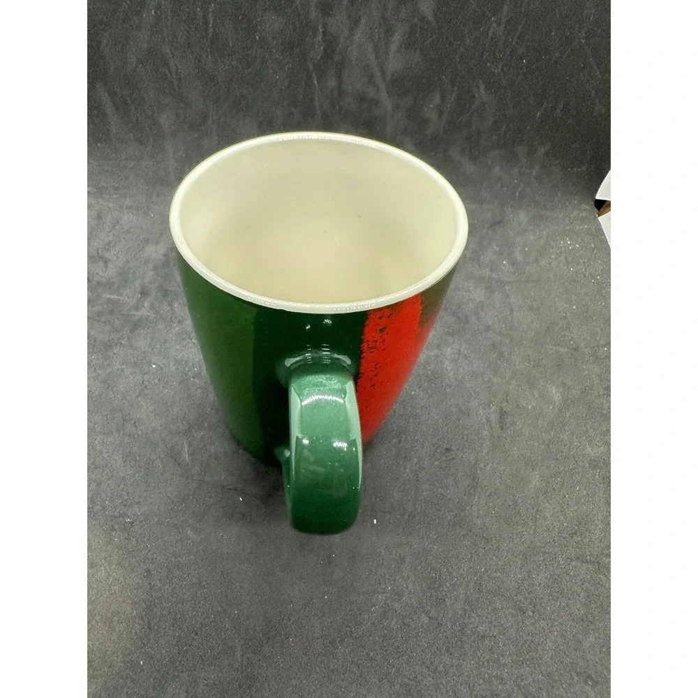 2021 Starbucks Brushstroke Collectible Mermaid Coffee Mug Red Green Purple 10 Oz